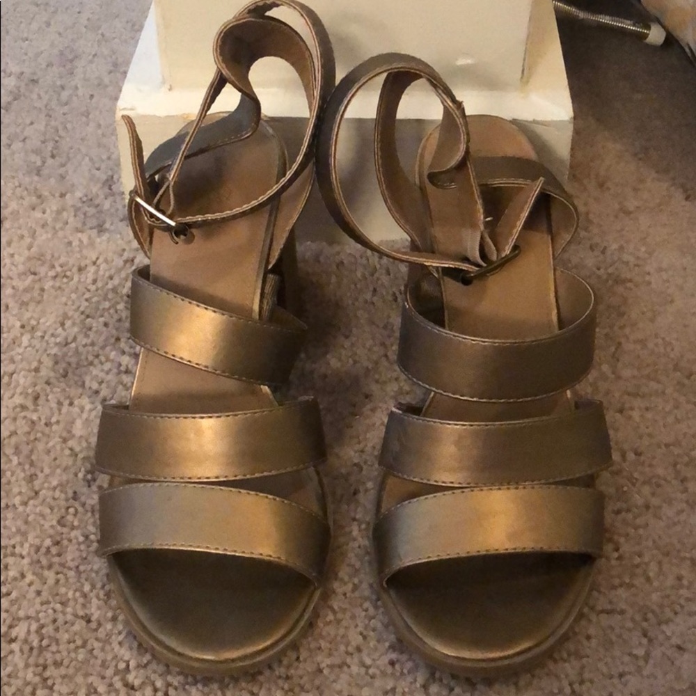 Gold Heels